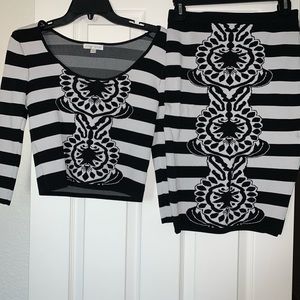 Two Piece Knit Outfit